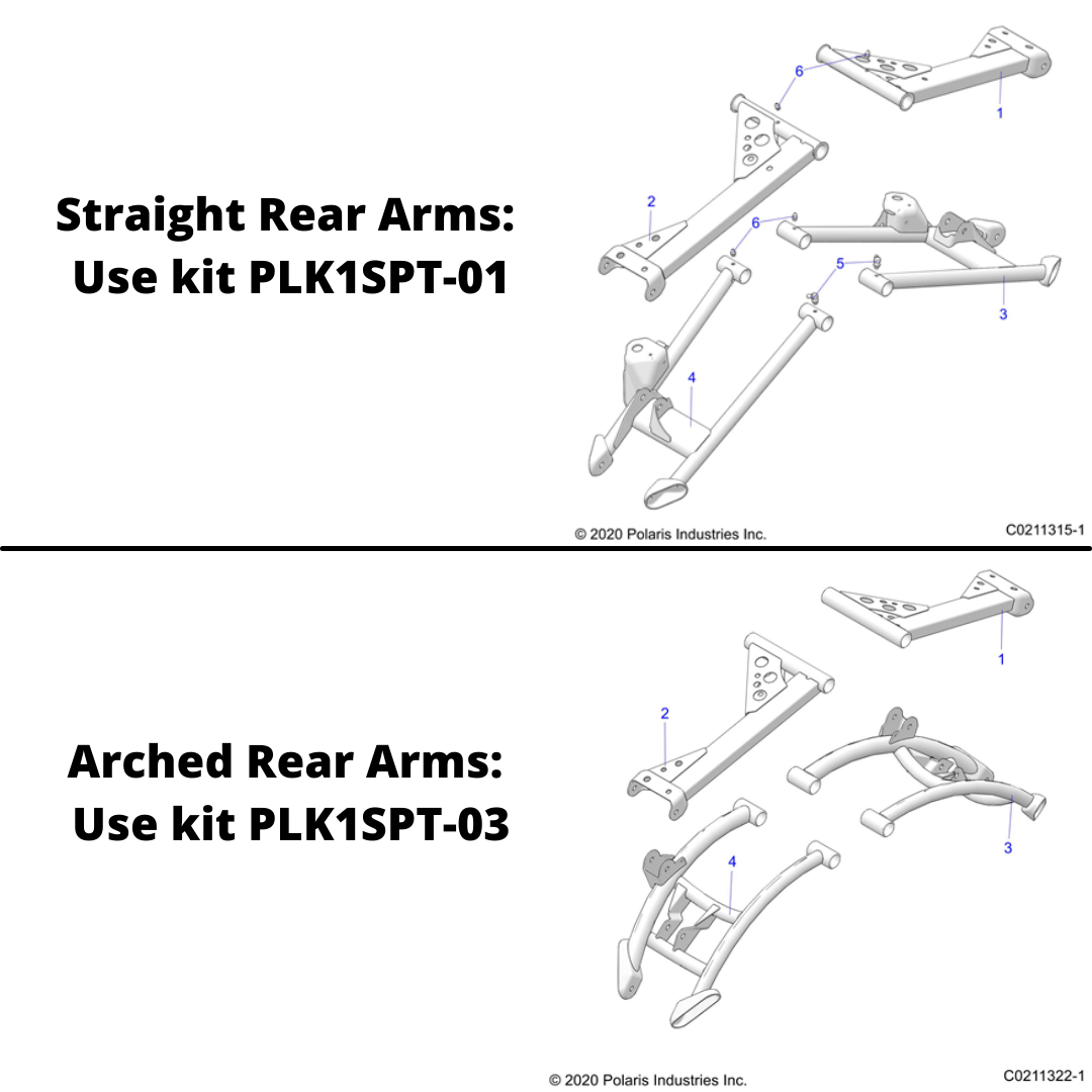 2’’ Lift Kit Polaris Sportsman XP 1000