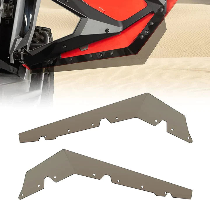 2 Soft Upper Doors & Lower Door Panels Insert Kit for RZR Pro XP 2020-2023