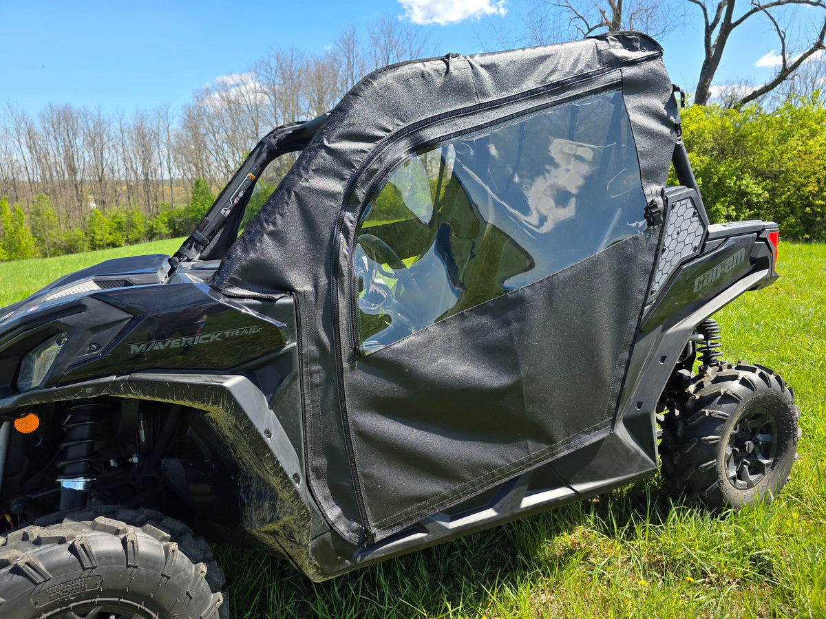 2021+ Can-Am Commander-Full Doors/Rear Combo - Full Door/Back Panel