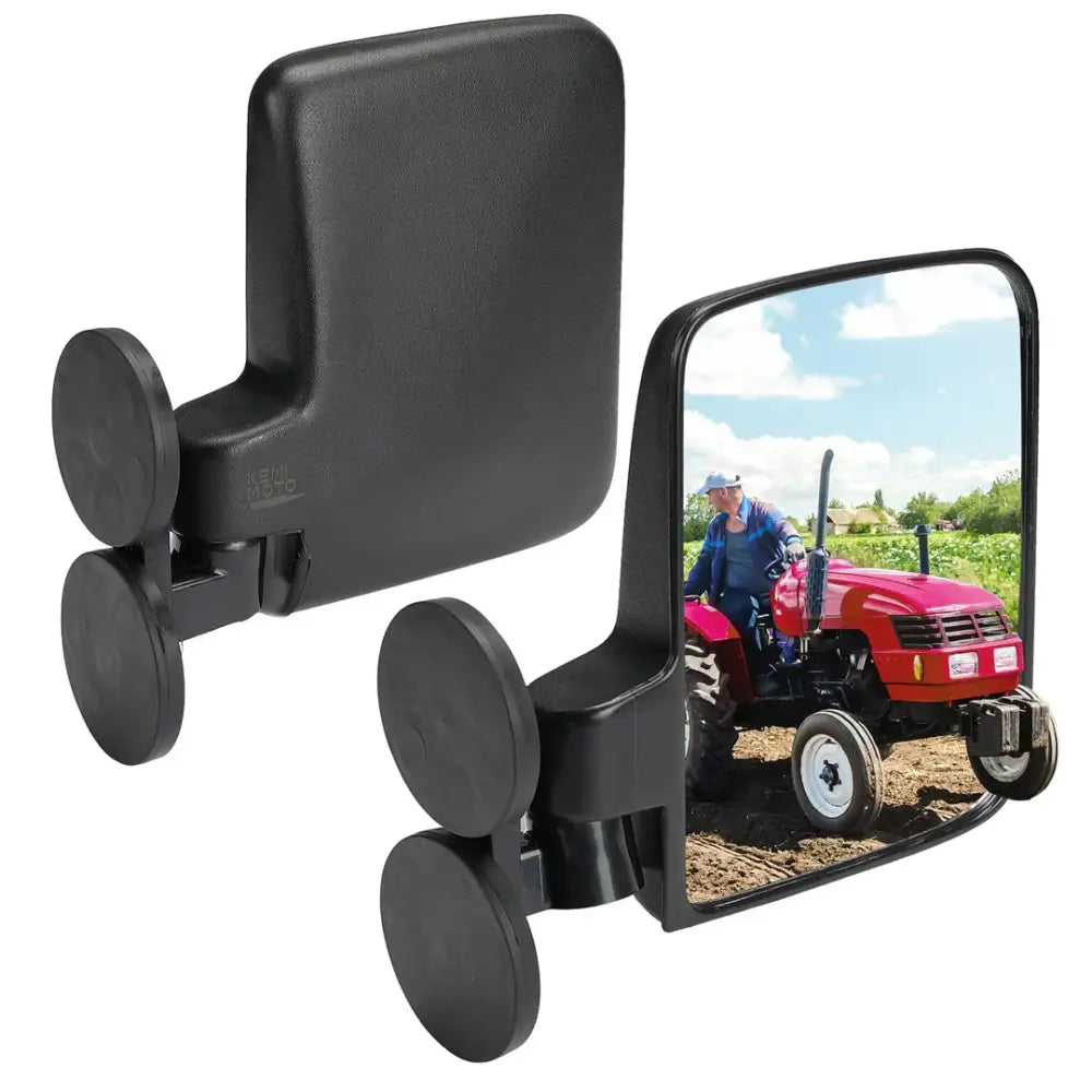 220Lbs Magnetic Side Mirrors for UTV Golf Cart Tractor Forklifts