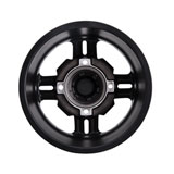 4/110 Tusk Beartooth Wheel 12x7 5.0 + 2.0 Matte Black