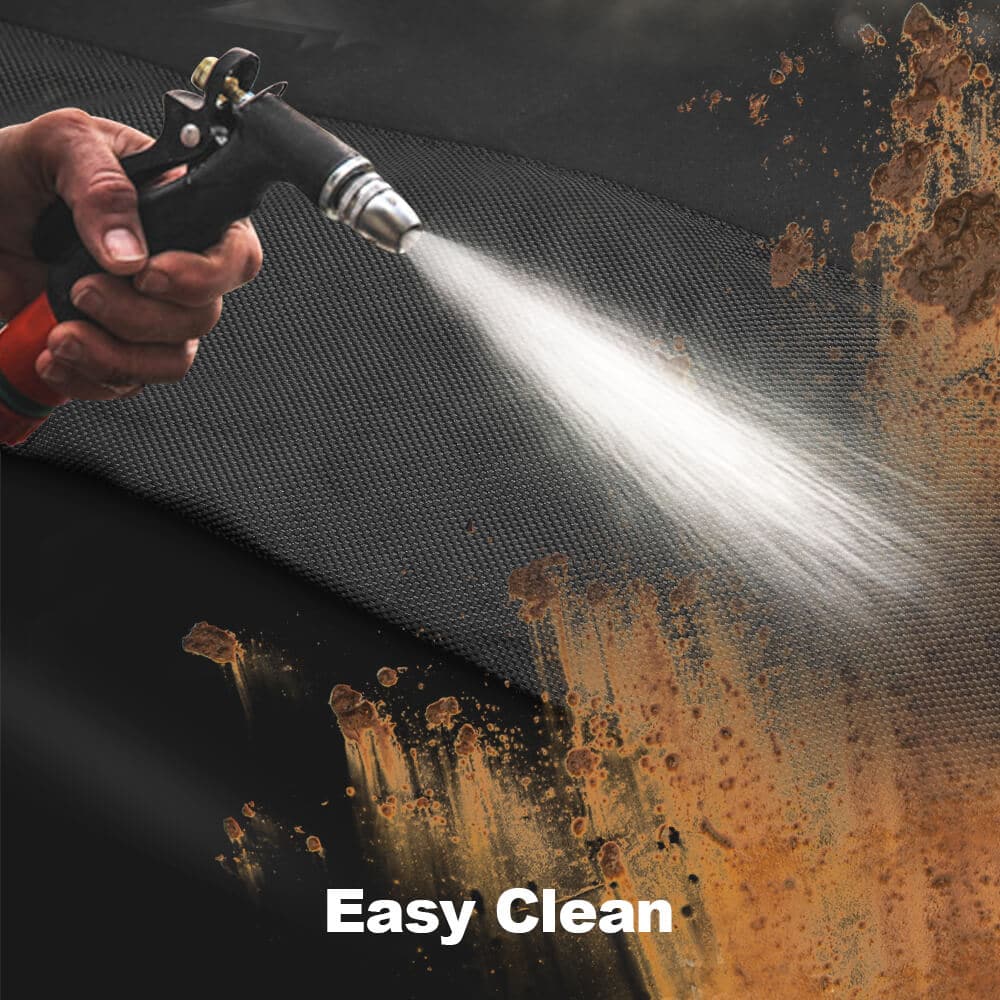 Adjustable Break Away Side Mirrors & UTV Waterproof Seat Cover Fit Polaris Ranger