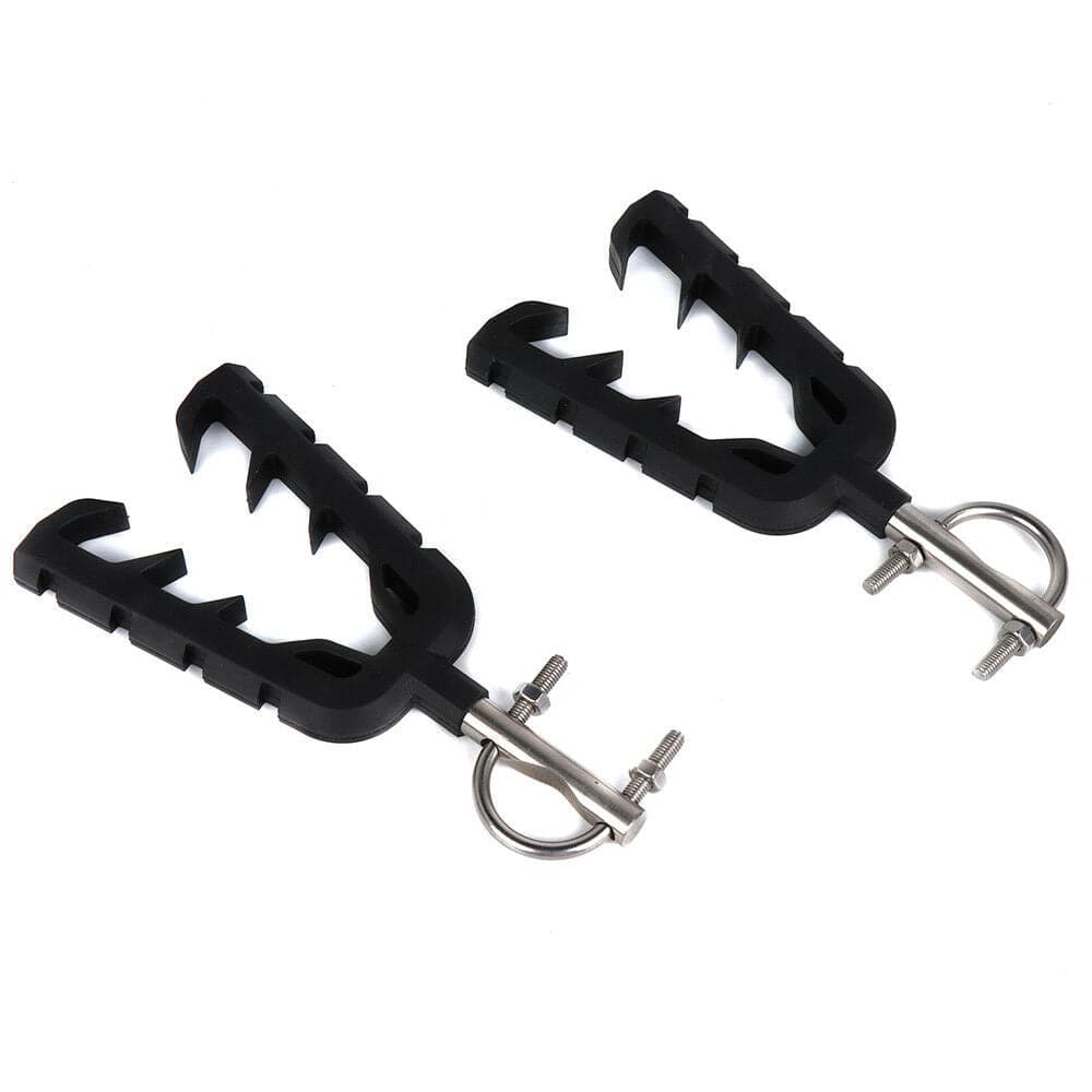 ATV Gun Mount and Bow Tools Rack with Rubber Straps - Storage Options