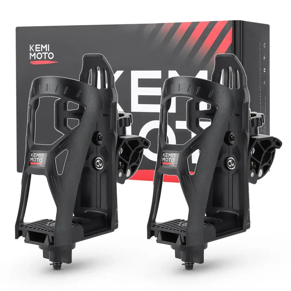 ATV Motorcycle Cup Holder with 0.6’’-1.56’’ Metal Clamp