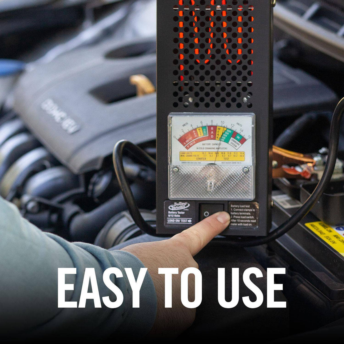 Battery Tender® 12V / 6V Battery Tester - Battery