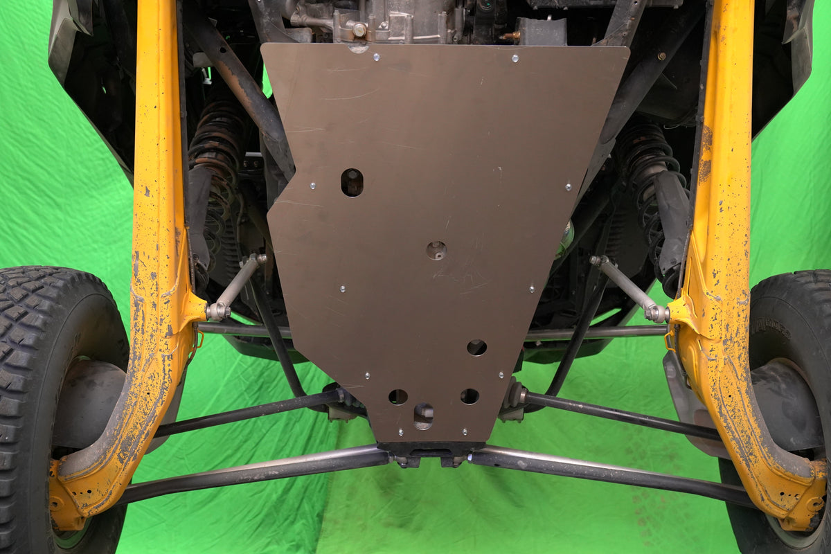 Can-Am Maverick R UHMW Rear Skid Plate - 1/2’’ / Add X-Brace - Skid Plates - Other