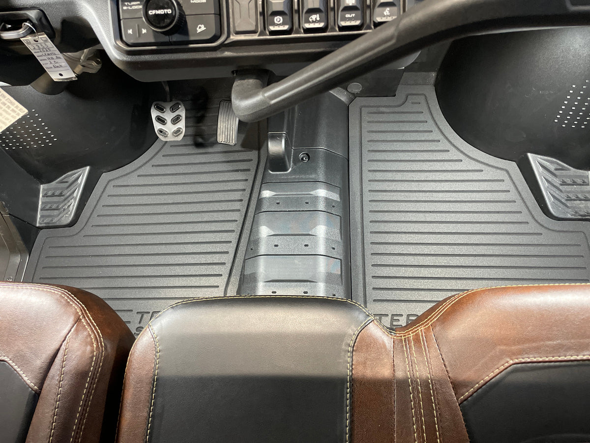 CFMOTO U10 PRO Rubber Floor Mats - UTV Rubber floor mats