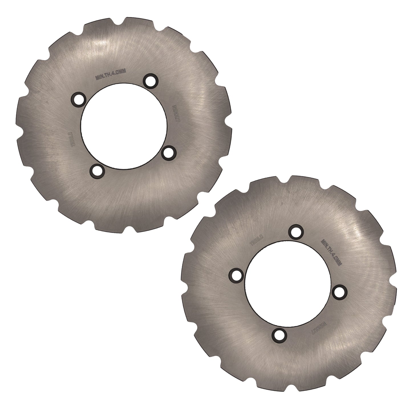 CFMoto UForce 1000 XL/800 XL 2022-2025 Ridge Rider Disc Brake Rotors - Front Axle Set - Brake Rotors