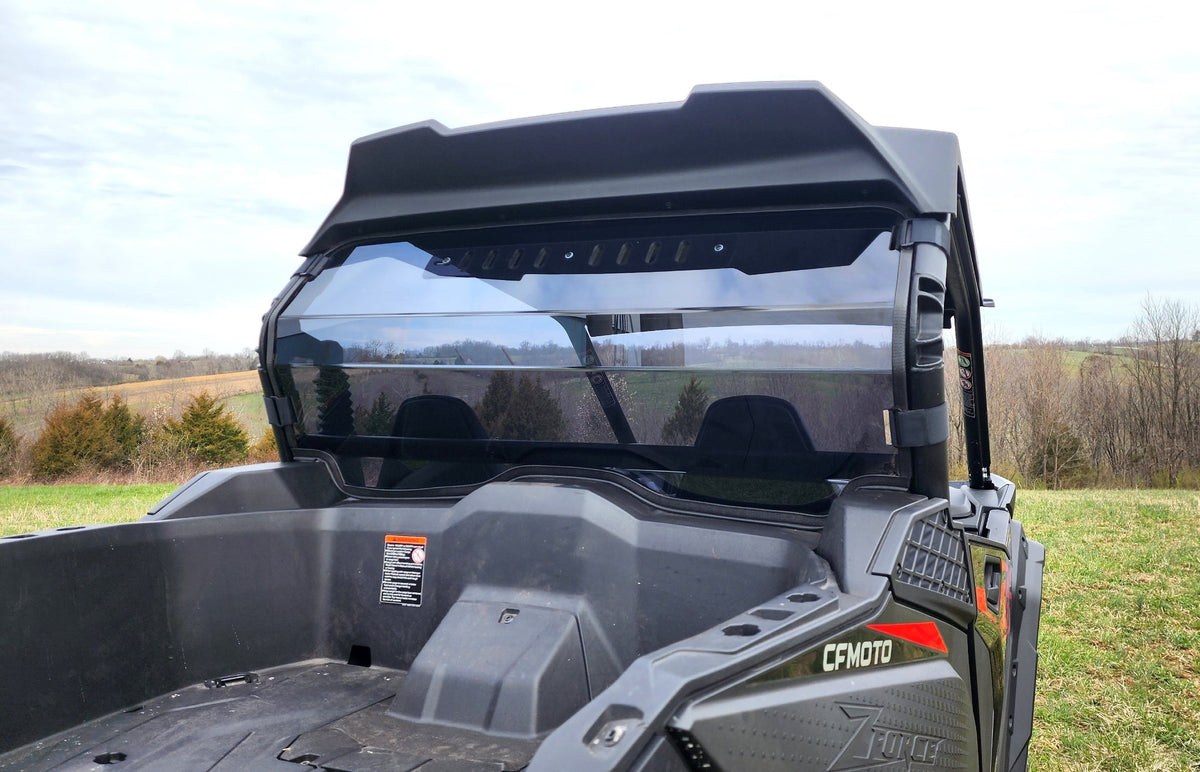CFMoto ZForce 800 Trail/950 Sport & Trail - 1 Piece Lexan Back Panel - Windshields
