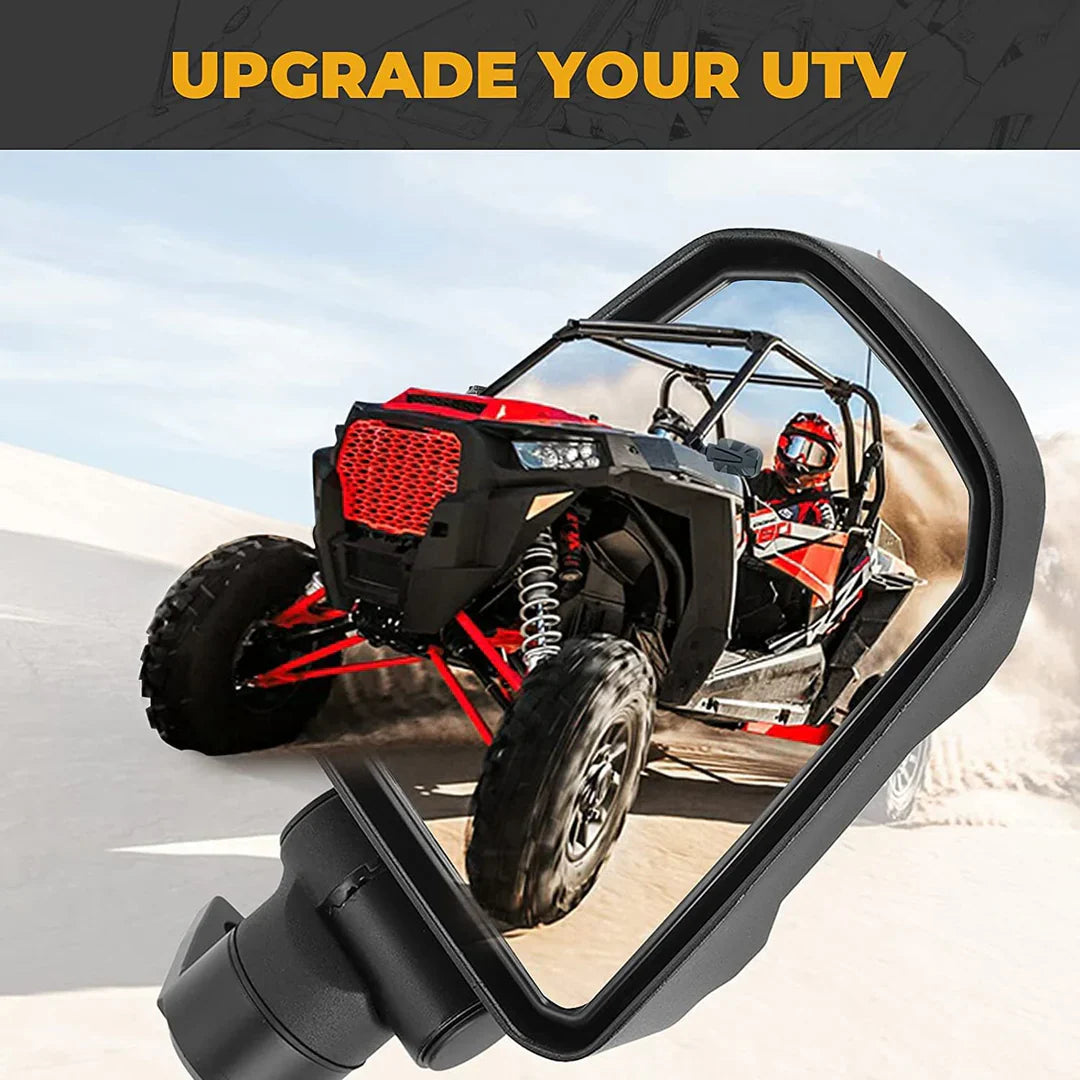 Folding Side Mirrors For Polaris RZR XP 900 1000 Turbo