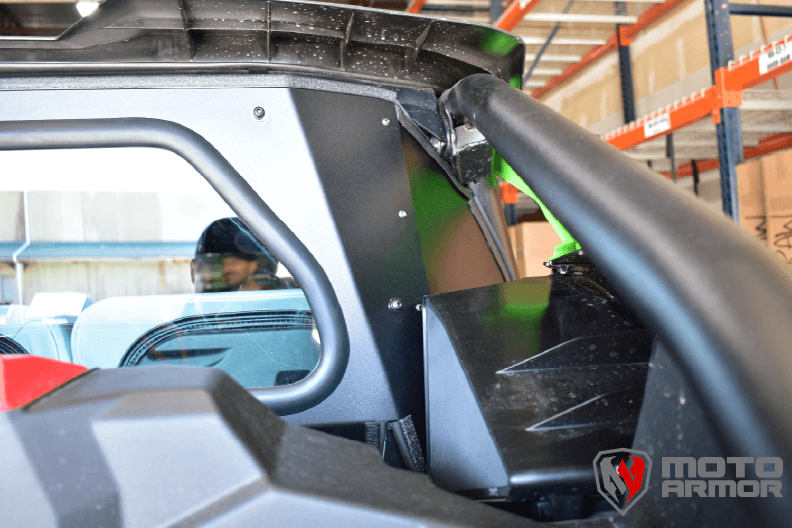 Kawasaki H2 Rear Glass Windshield - Glass Rear Windshield