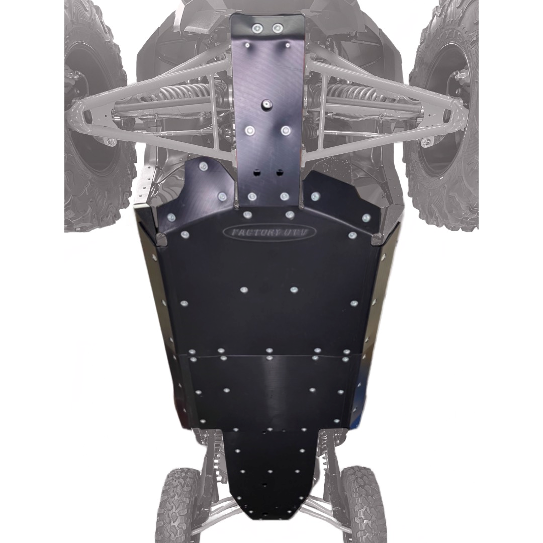 Kawasaki Teryx KRX 4 1000 UHMW Skid Plate and Rock Sliders - Skid Plates