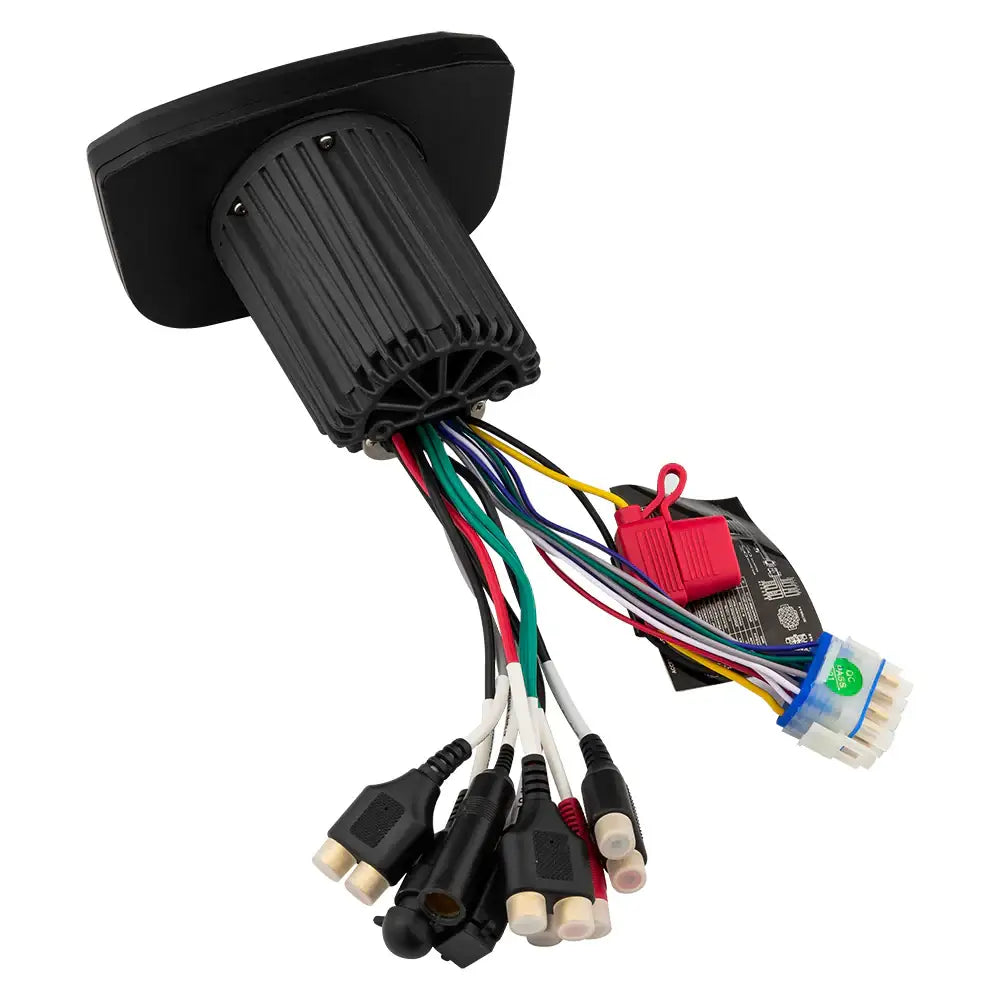 Marine and Powersports Headunit 3’’ LCD screen 2 Zones 4 volts Output BT RDS 4X50 Watts