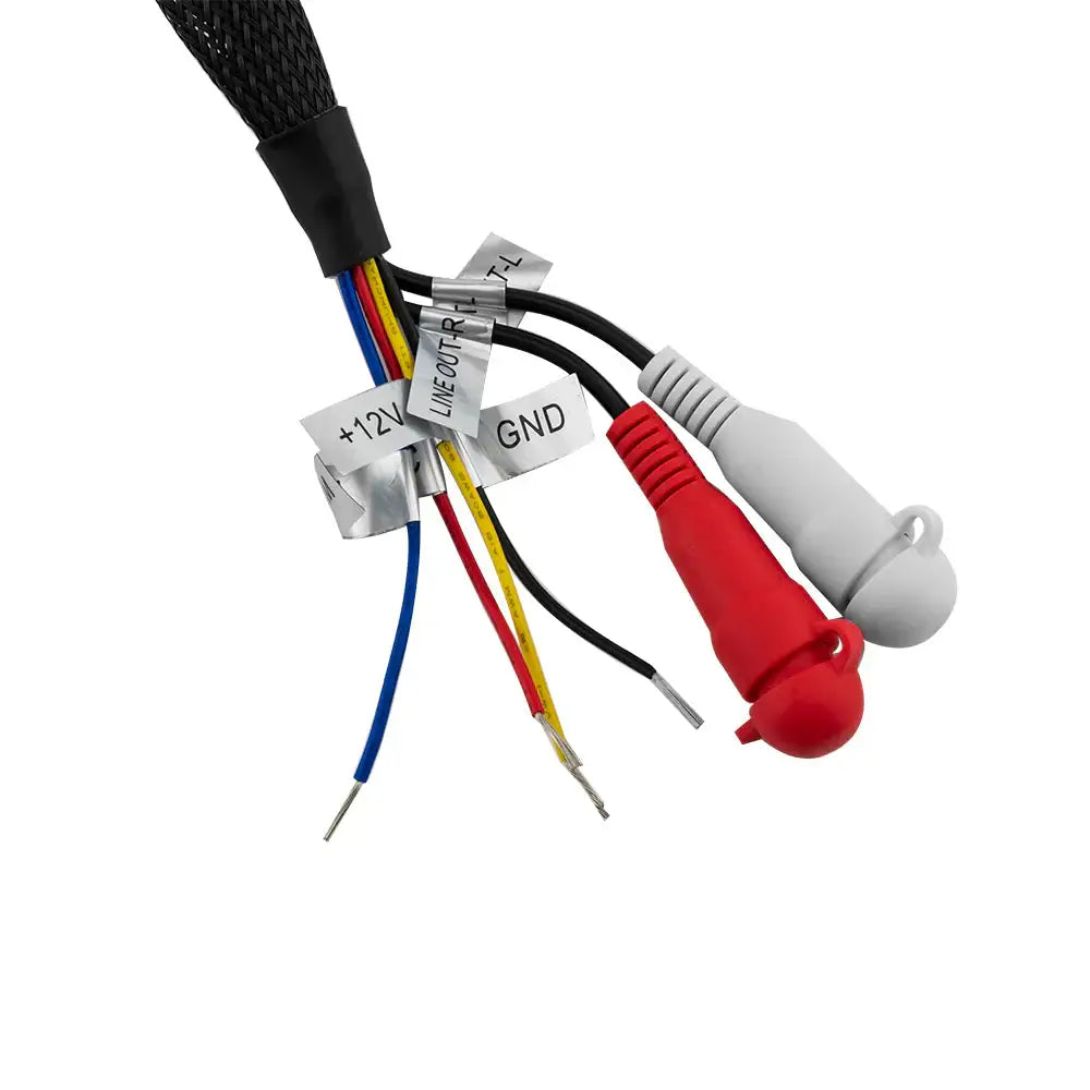 Marine And Powersports Waterproof Receiver Enclosure with Bluetooth AUX Input USB Player and Controls