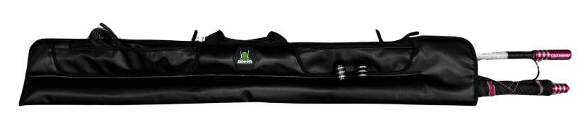 Marshin Whips Lighted Whip Carrying Bag 4FT – Dual Zipper Pocket Storage - whip accessories