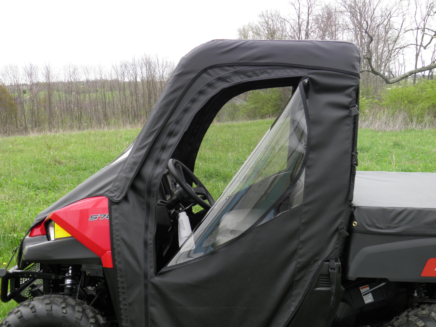 Polaris Mid-Size 570 Ranger 2-Seater - Full Cab Enclosure with Vinyl Windshield - Full Cab Enclosure