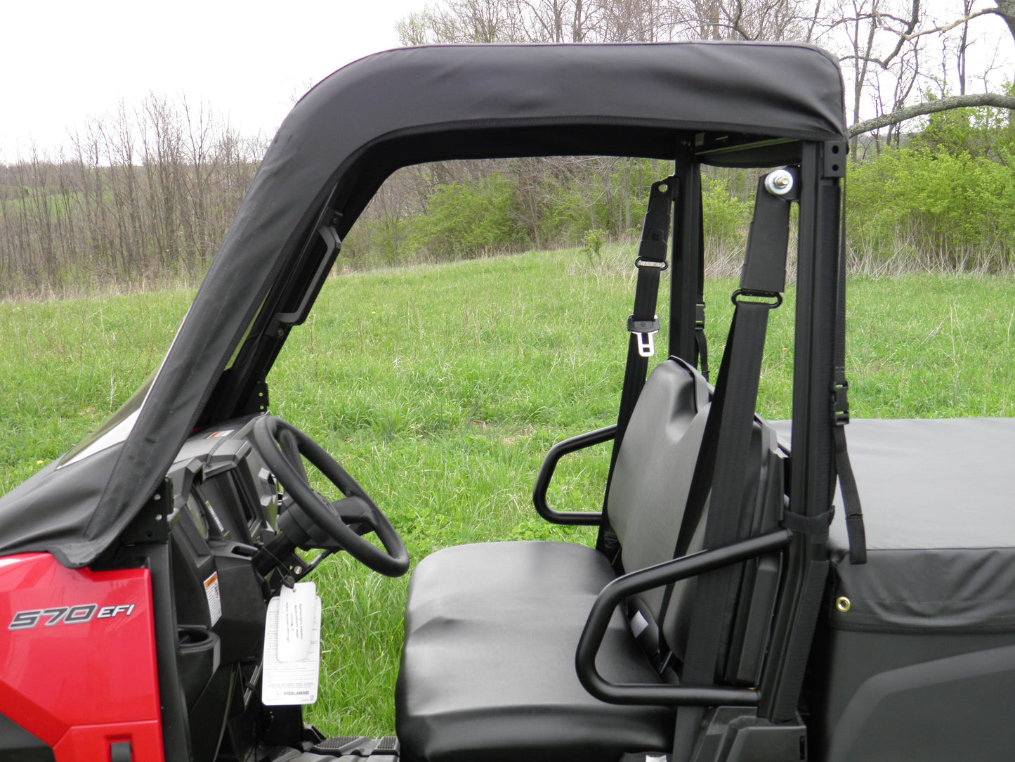 Polaris Mid-Size 570 Ranger 2-Seater - Vinyl Windshield/Top Combo - Windshield/Roof
