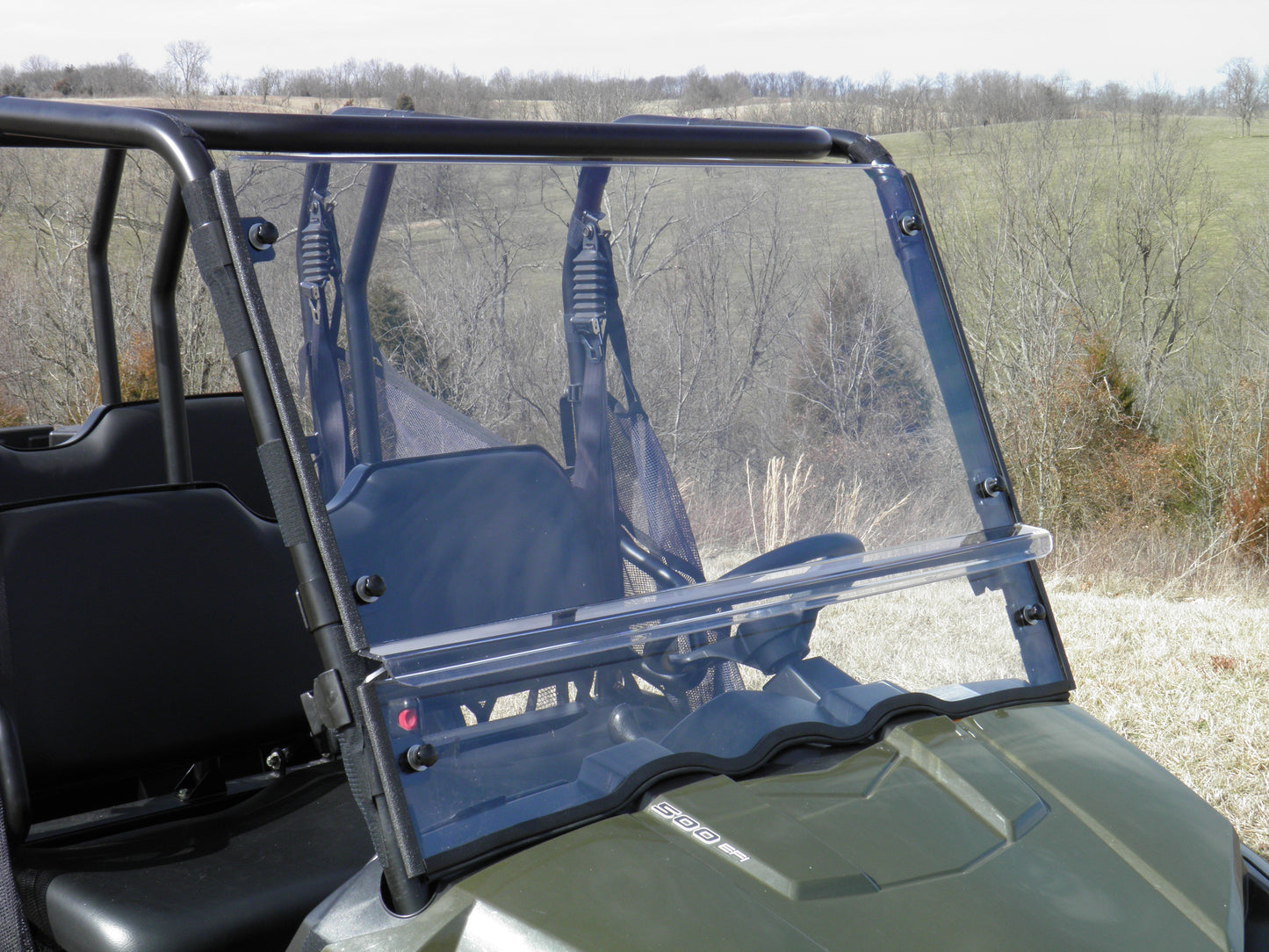Polaris Mid-Size Ranger 2-Passenger (2009-2014) - 2 Pc Scratch-Resistant Windshield - Windshields