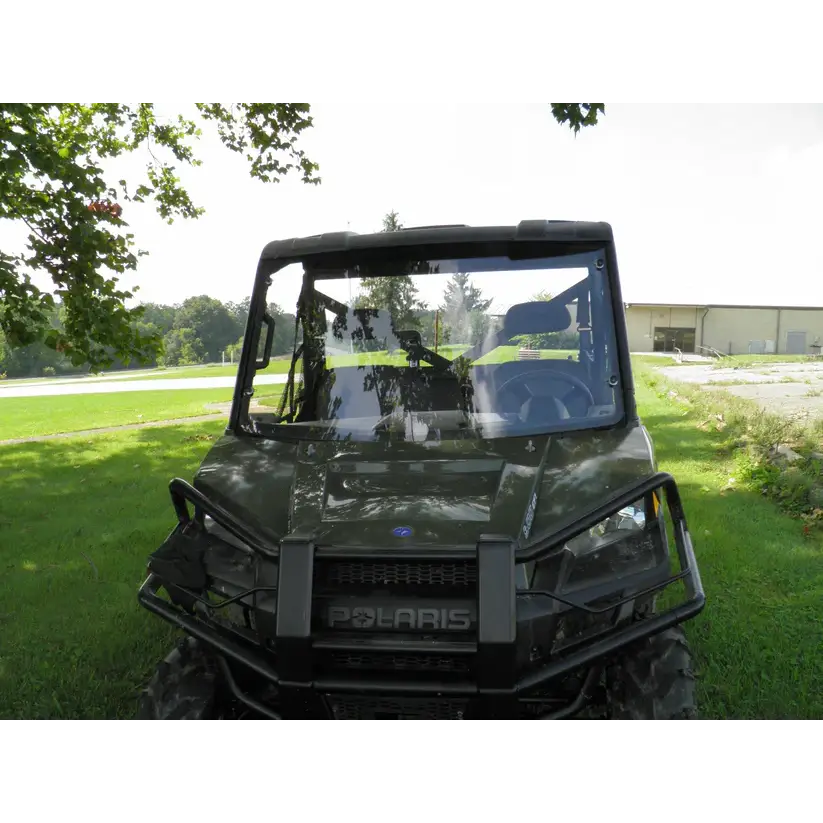 Polaris Ranger 900/1000 - 1 Pc Windshield with Vent Clamp and Hard Coat Options