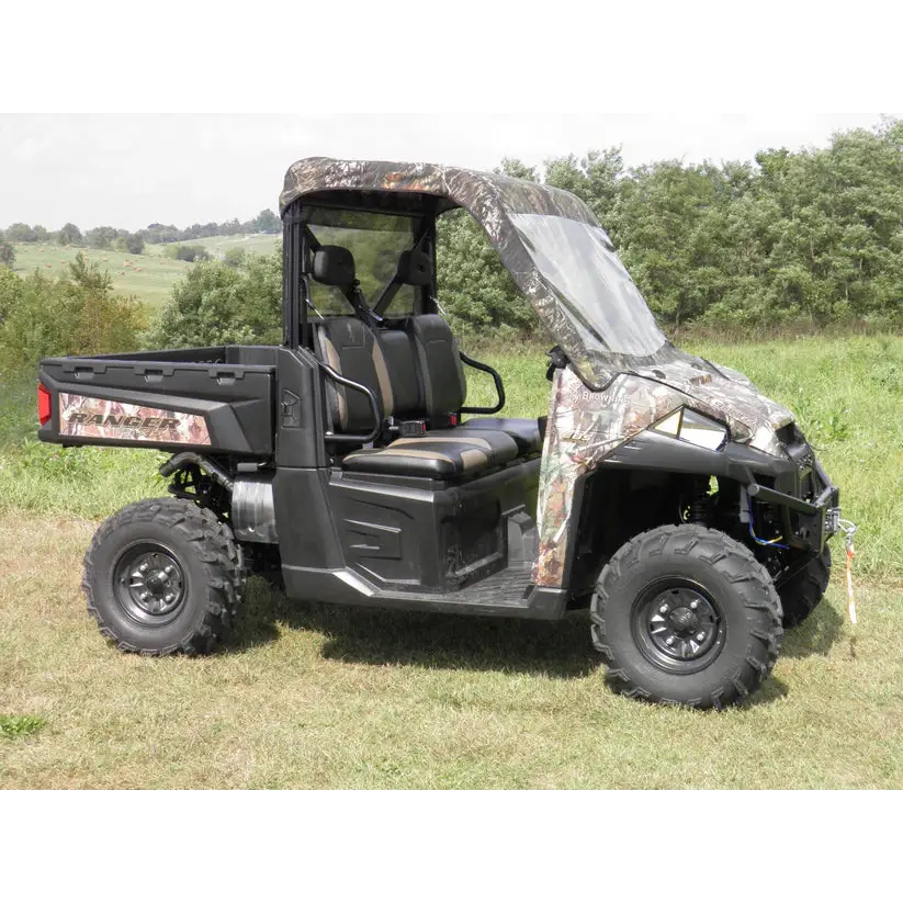 Polaris Ranger 900/1000 - Vinyl Windshield/Top/Rear Combo