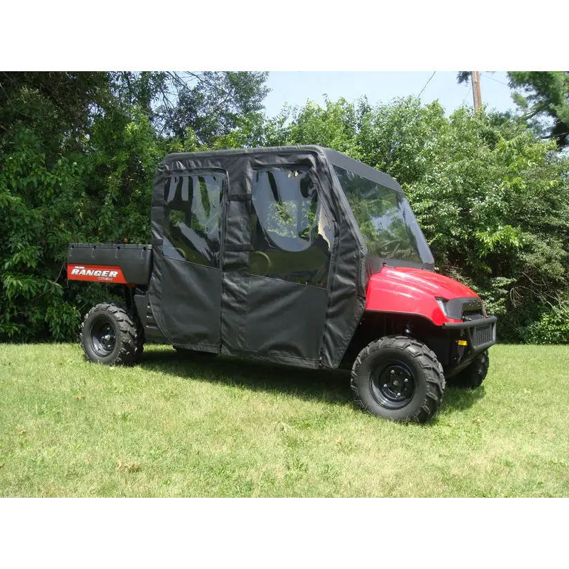 Polaris Ranger Crew 700 (2008-2009) - Full Cab Enclosure with Vinyl Windshield