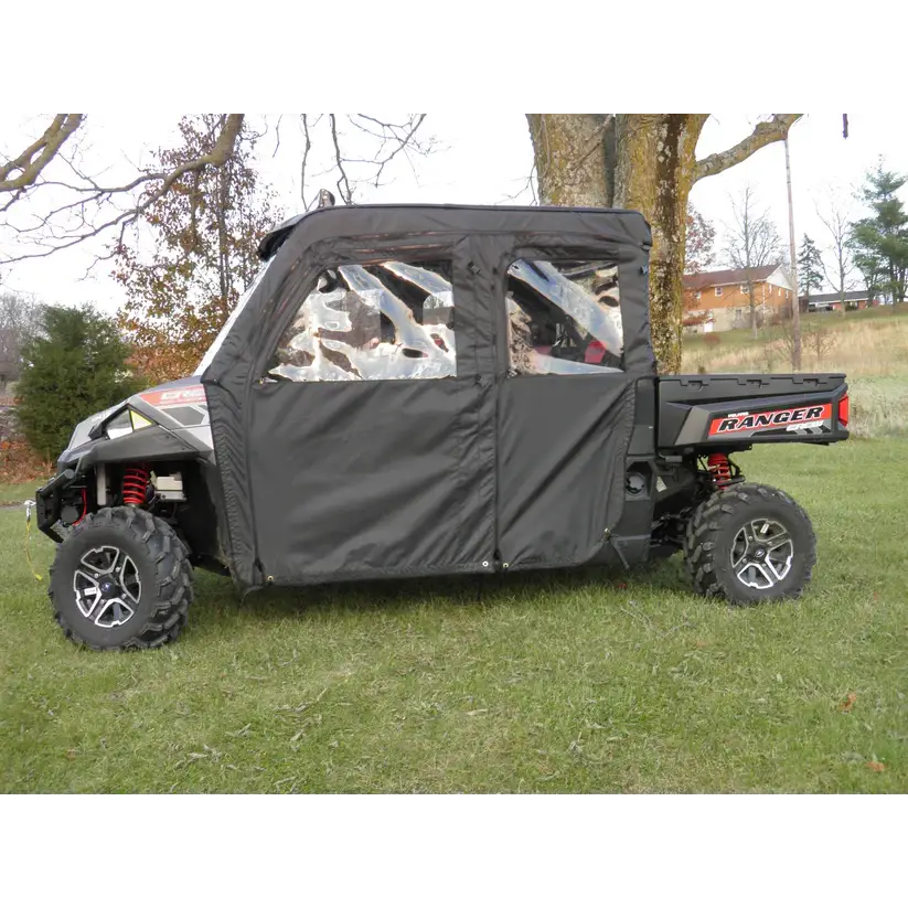 Polaris Ranger Crew Mid Size 570 - 4 Passenger - CAMO Door/Rear Window Combo