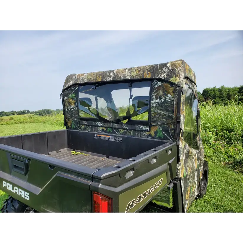 Polaris Ranger Full-Size 570 3-Passenger - Full Cab Enclosure for Hard Windshield