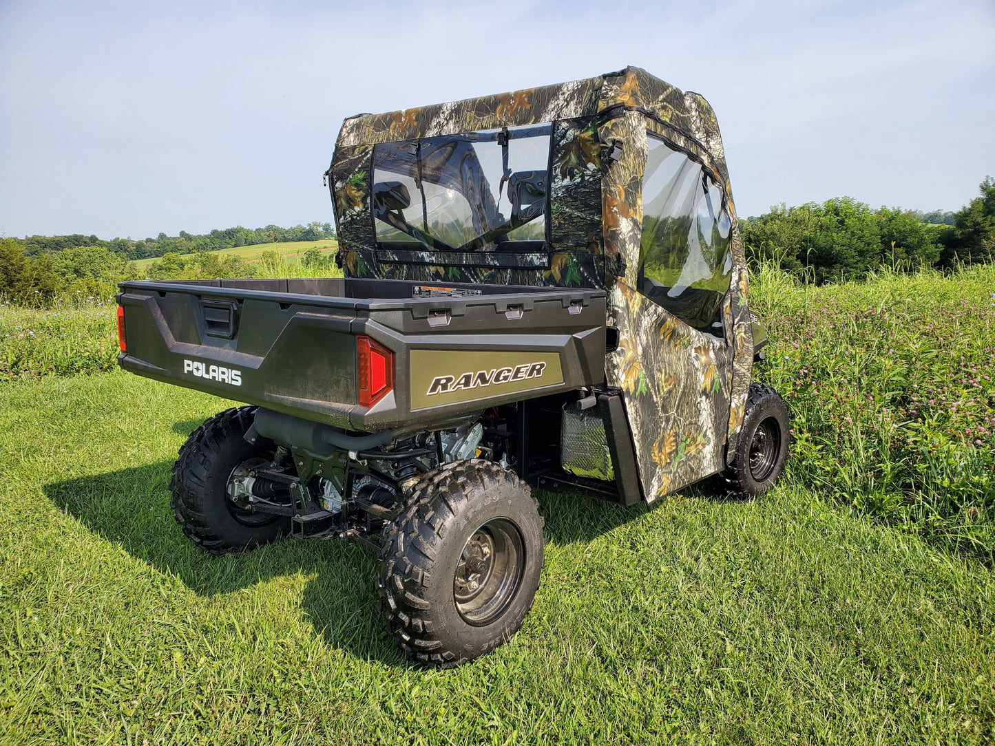 Polaris Ranger Full-Size 570 3-Passenger - Door/Rear Window Combo - Full Door/Back Panel