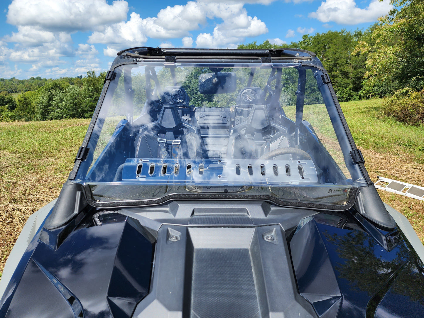 Polaris RZR Pro XP 4/Turbo R 4 - 1 Pc Scratch-Resistant Windshield with Clamp and Vent Options - Windshields