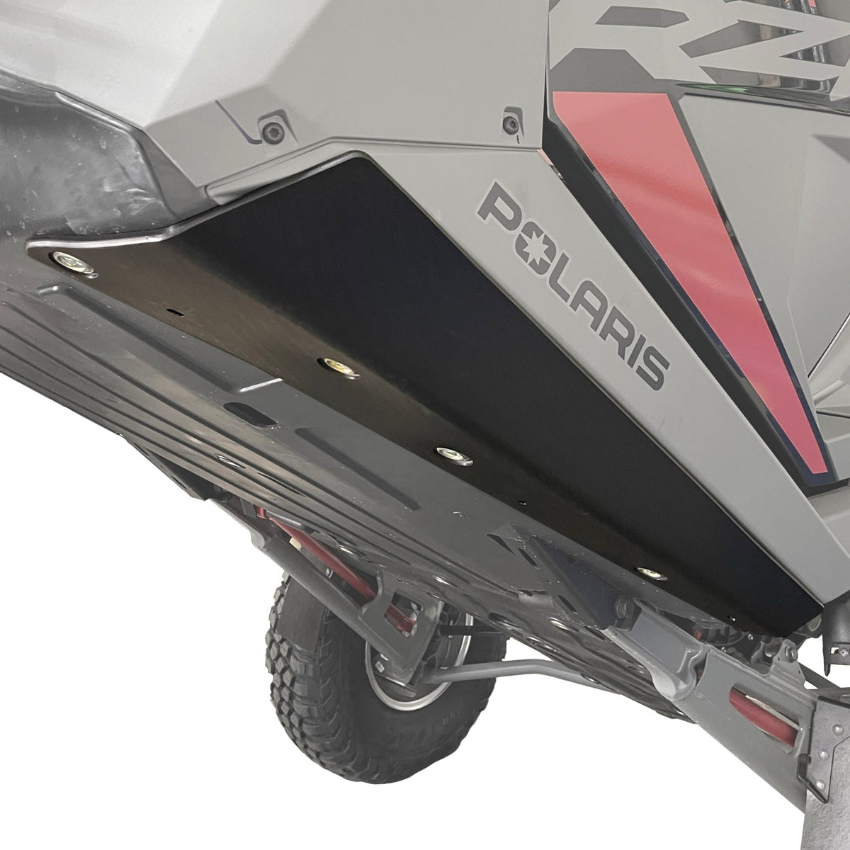 Polaris RZR PRO XP UHMW Rock Sliders - 3/8’’ / Install with Factory UTV Skid Plate / Low profile - Rock Sliders
