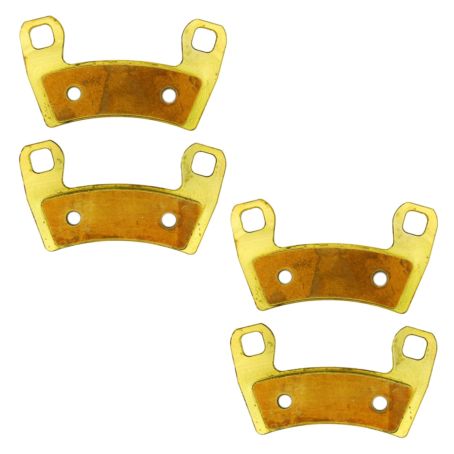 Polaris RZR Trail/S 1000/Trail S 1000/S 900/Trail S 900/900/Sport 2014-2026 Brass Brake Pad Set - Front Axle Set