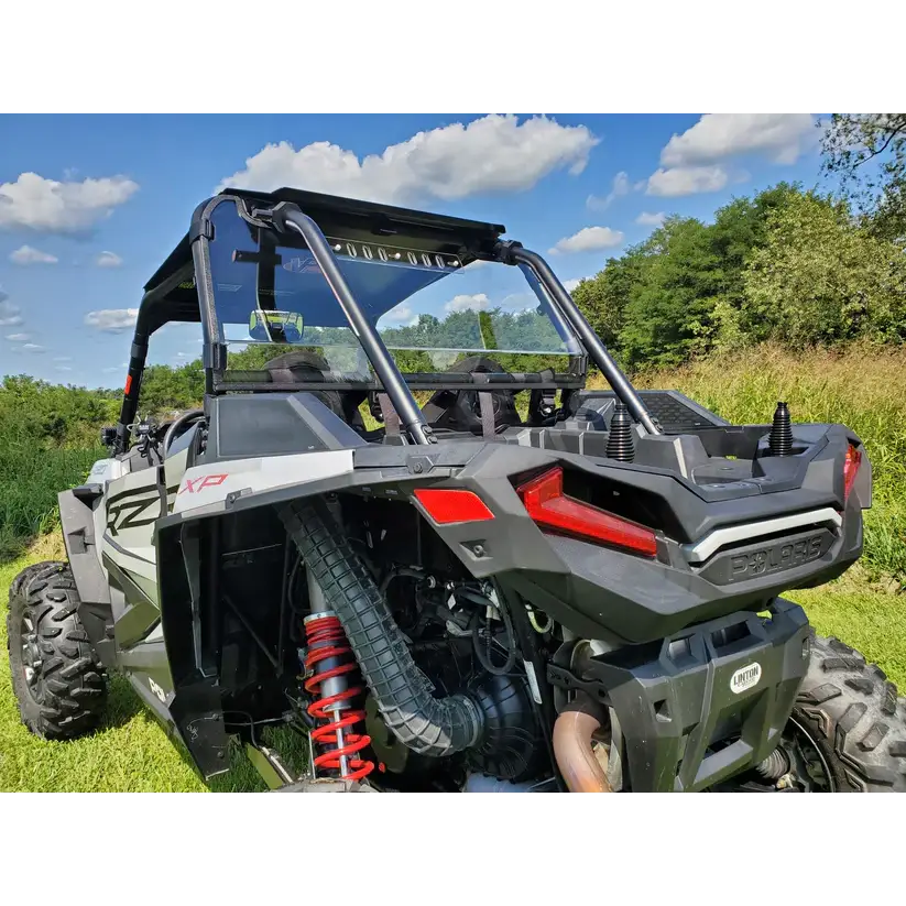 Polaris RZR XP 1000/XP Turbo - 2 Piece Lexan Back Panel