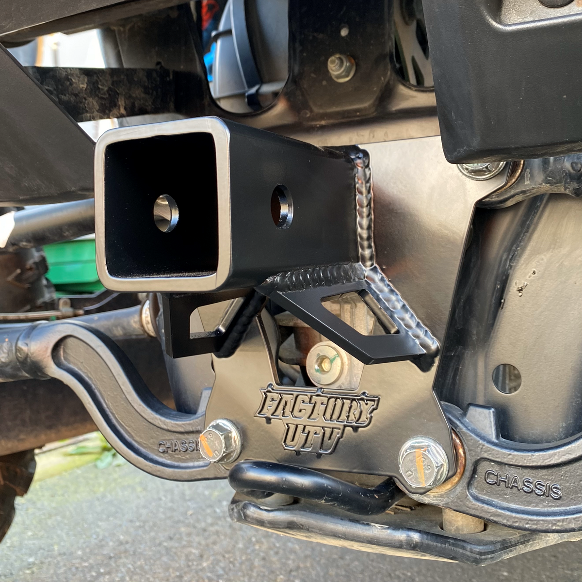 Polaris RZR XP Turbo S Rear Hitch Receiver - Hitch Receiver