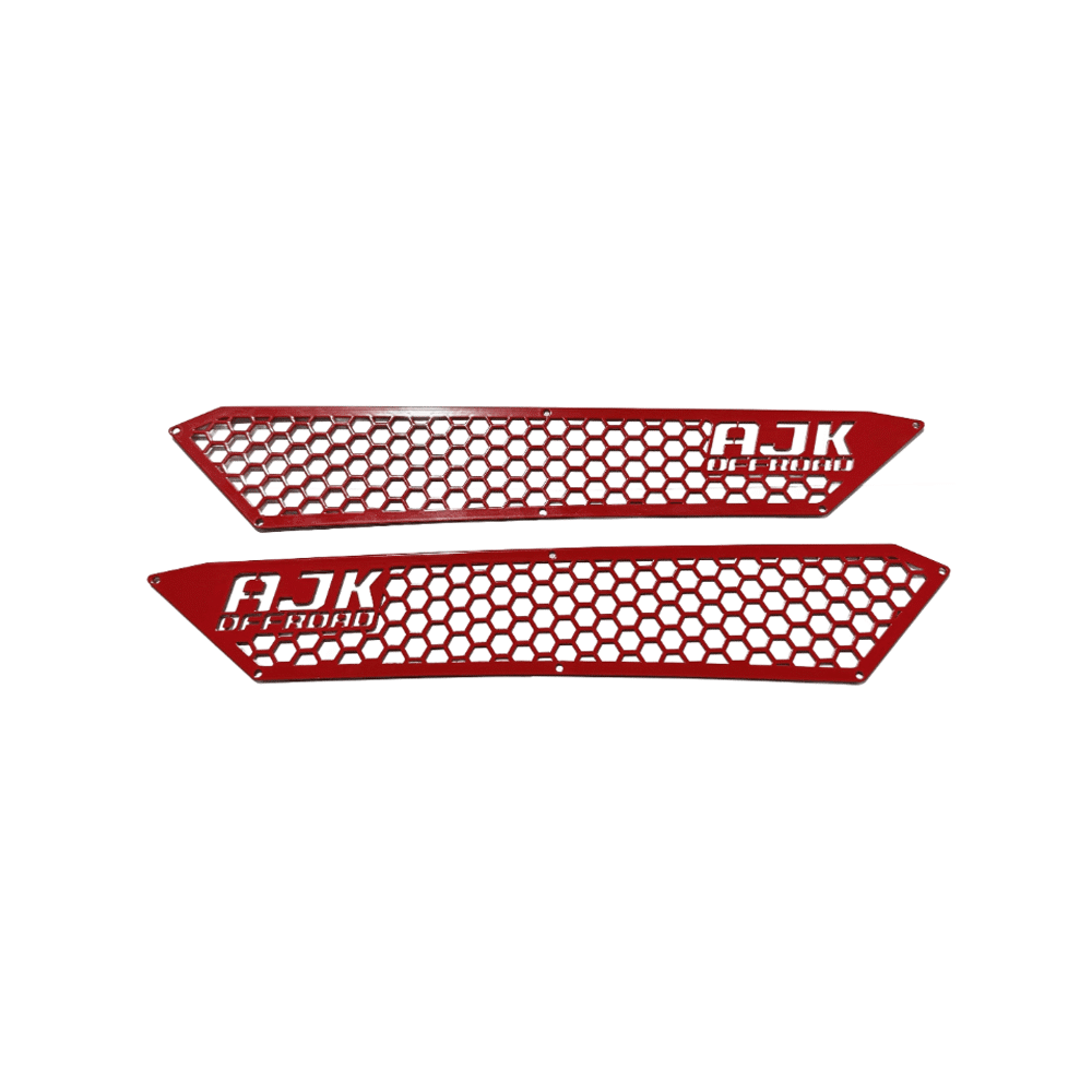 Polaris RZR XP Vent Cover 2024 model year - Outside / Indy Red - Vehicle Parts & Accessories