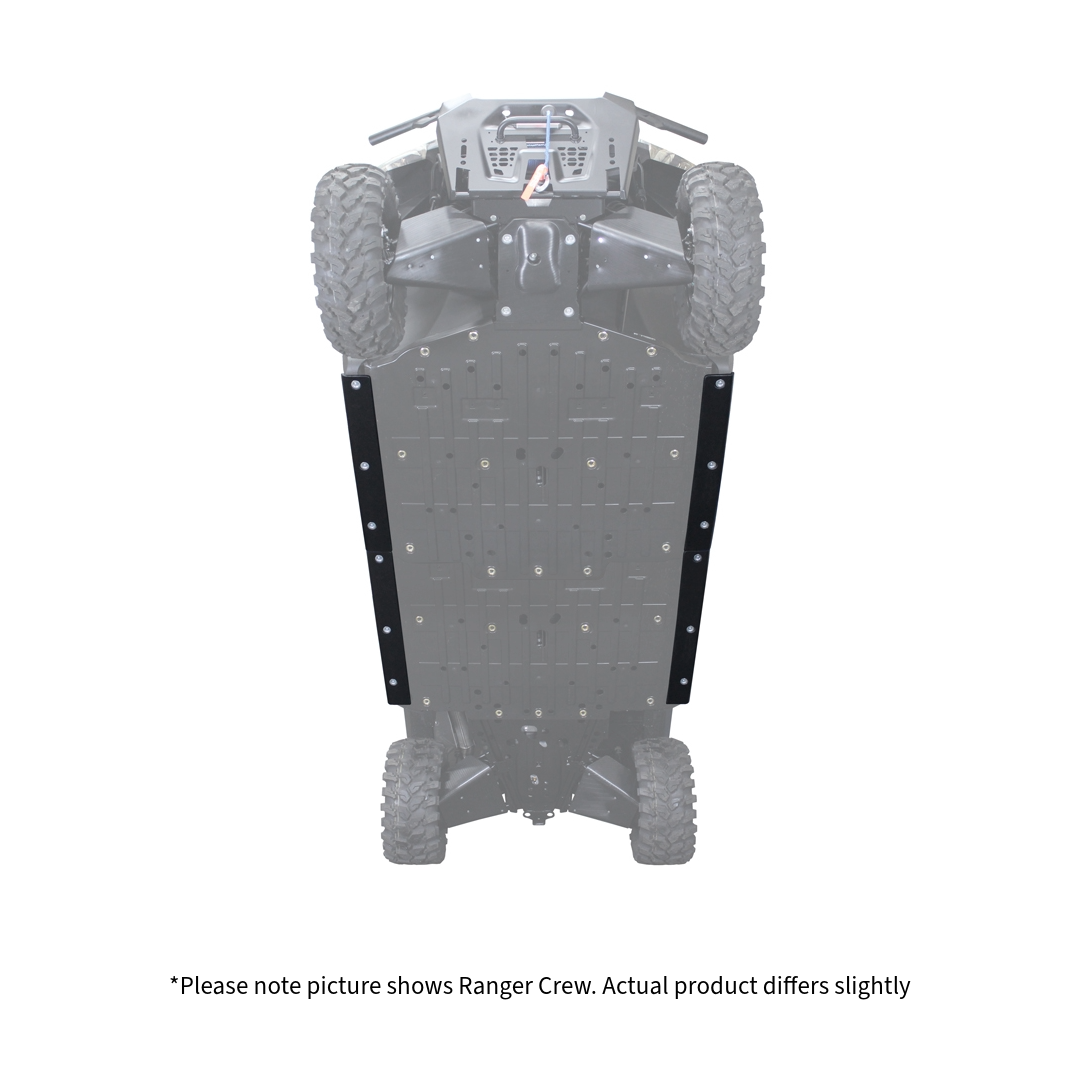Polaris Xpedition 5 UHMW Rock Sliders - 1/2’’ / Install with Stock Skid - ’Countersunk’ - Rock Sliders