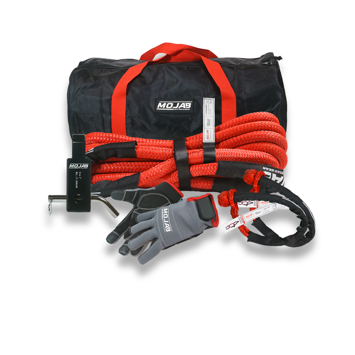 Prime Recovery Kit (5 items +4 Storage bags + 1 Velcro Tape) *Lifetime Warranty - Towing