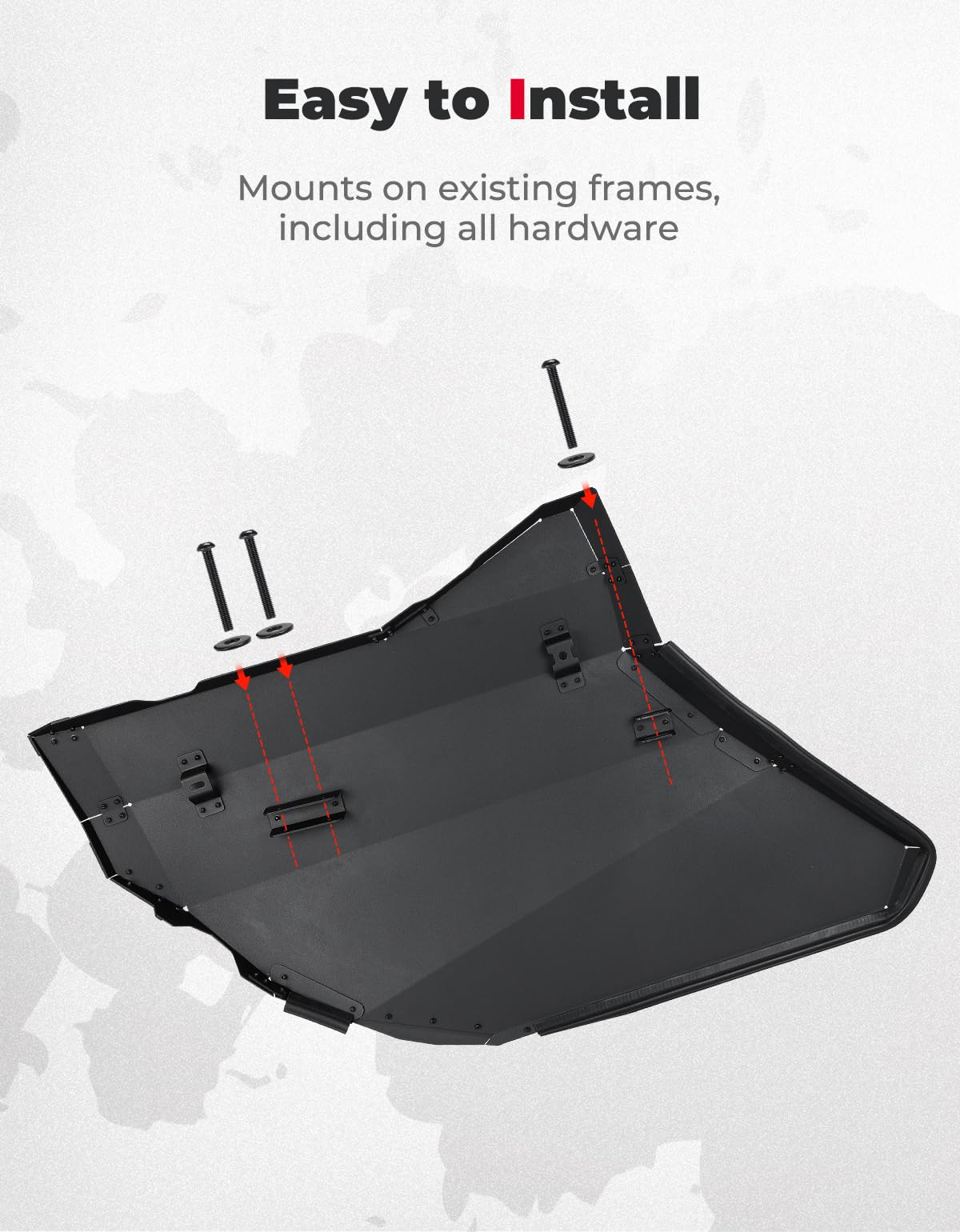 Rear Aluminum Half Doors For Can-Am Maverick X3 MAX