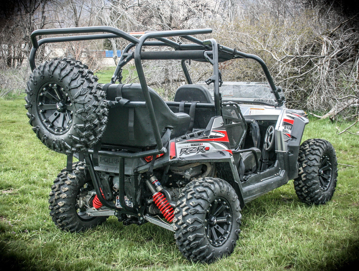 RZR Spare Tire Rack (2008+) - Spare Tire Mounts