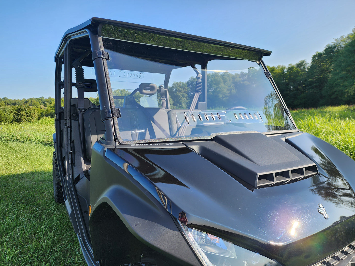 Segway UT10 Crew 1-Piece Front Windshield - Windshields