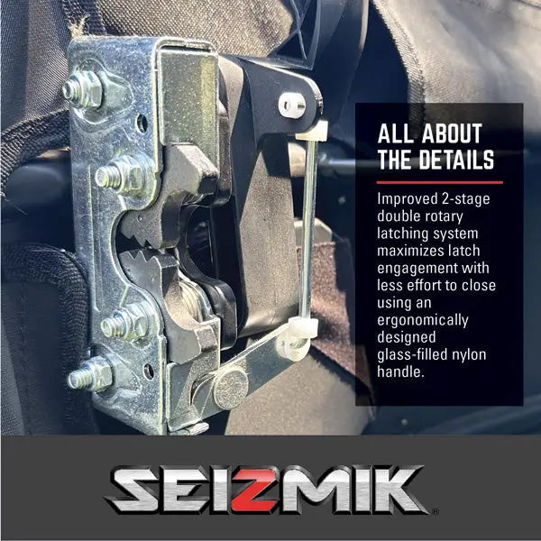 Seizmik Framed Door Kit for Can-Am Defender MAX - Doors