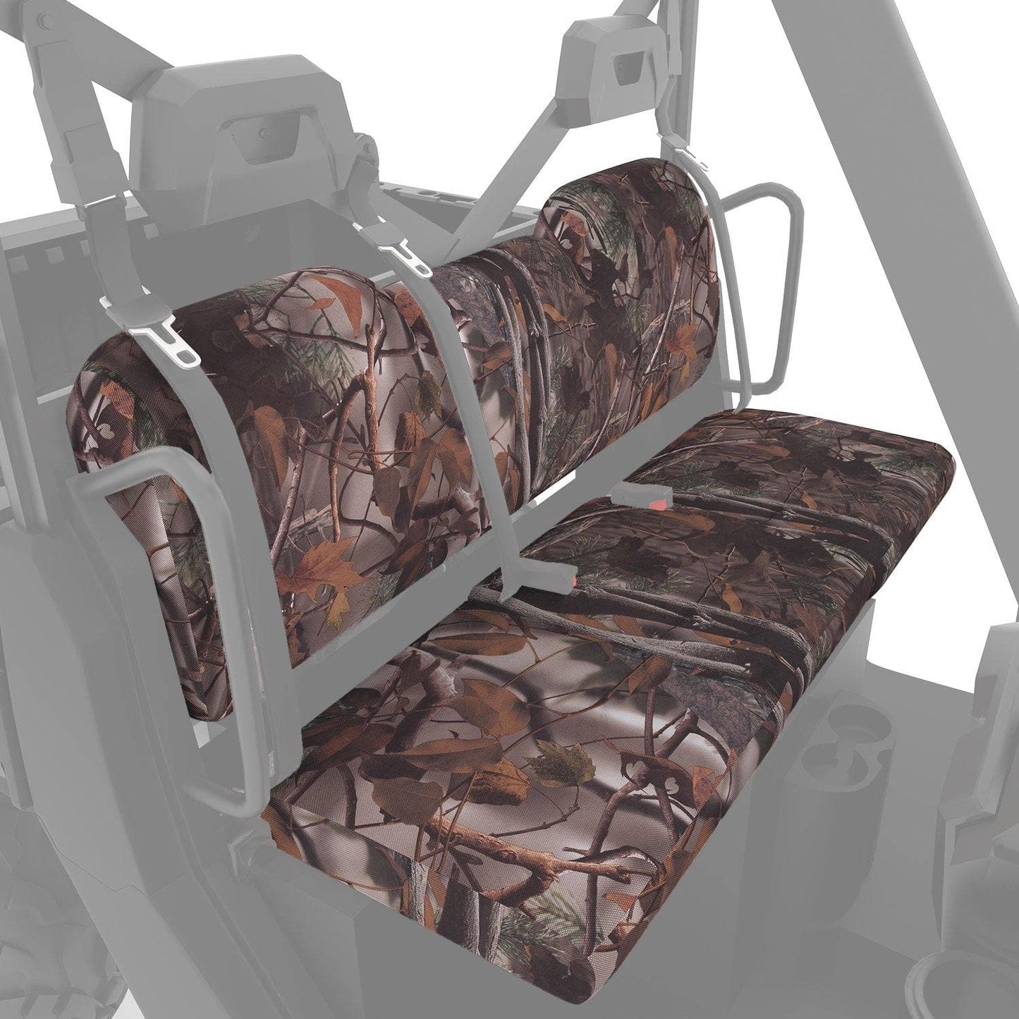 Side Mirrors & Camouflage Seat Cover for Polaris Ranger
