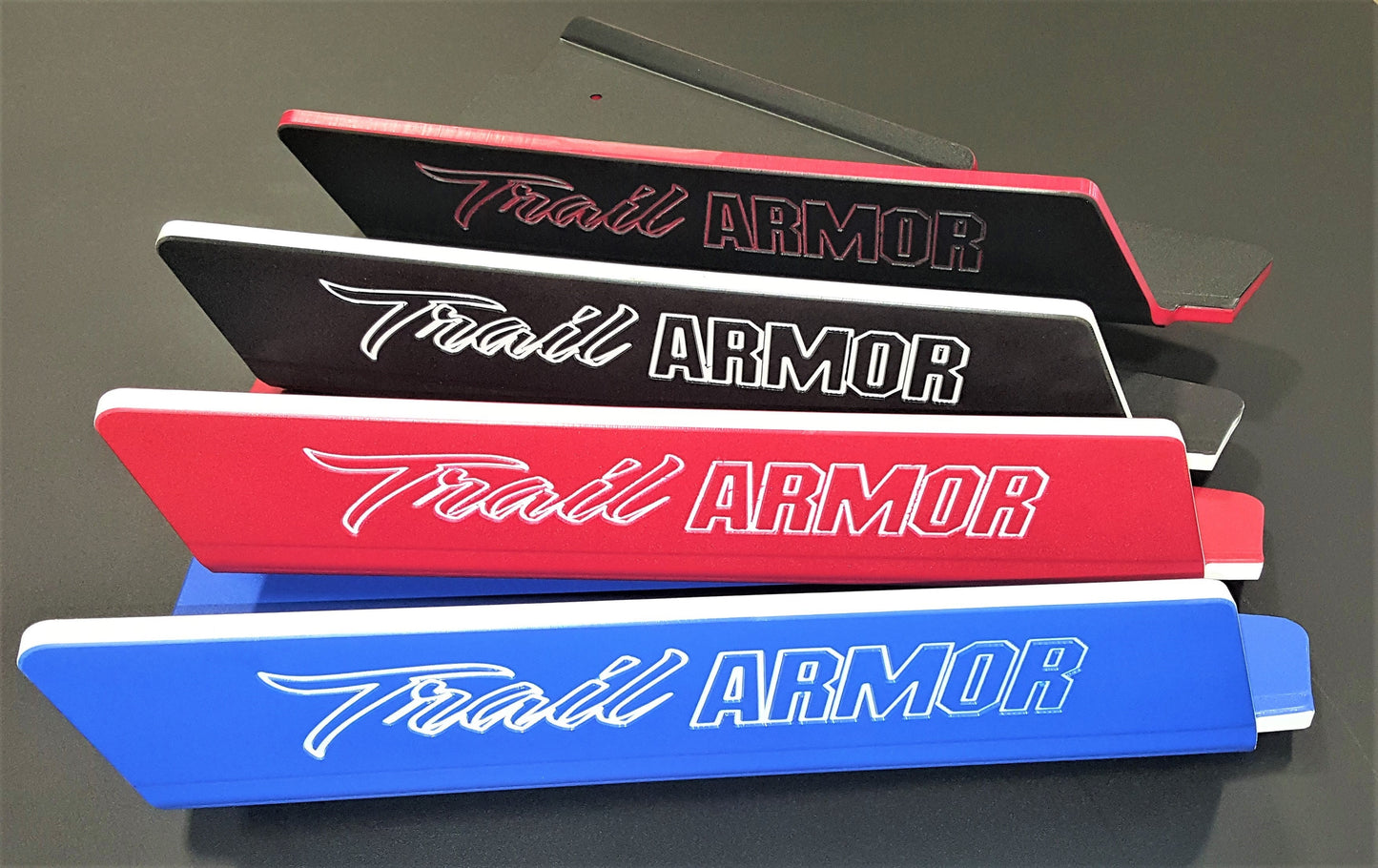 Trail Armor 2026 Kawasaki Teryx 4 H2 Teryx 4 H2 Deluxe eS Teryx 5 H2 Deluxe eS Trailing Arm Guards) - BLACK/WHITE/BLACK