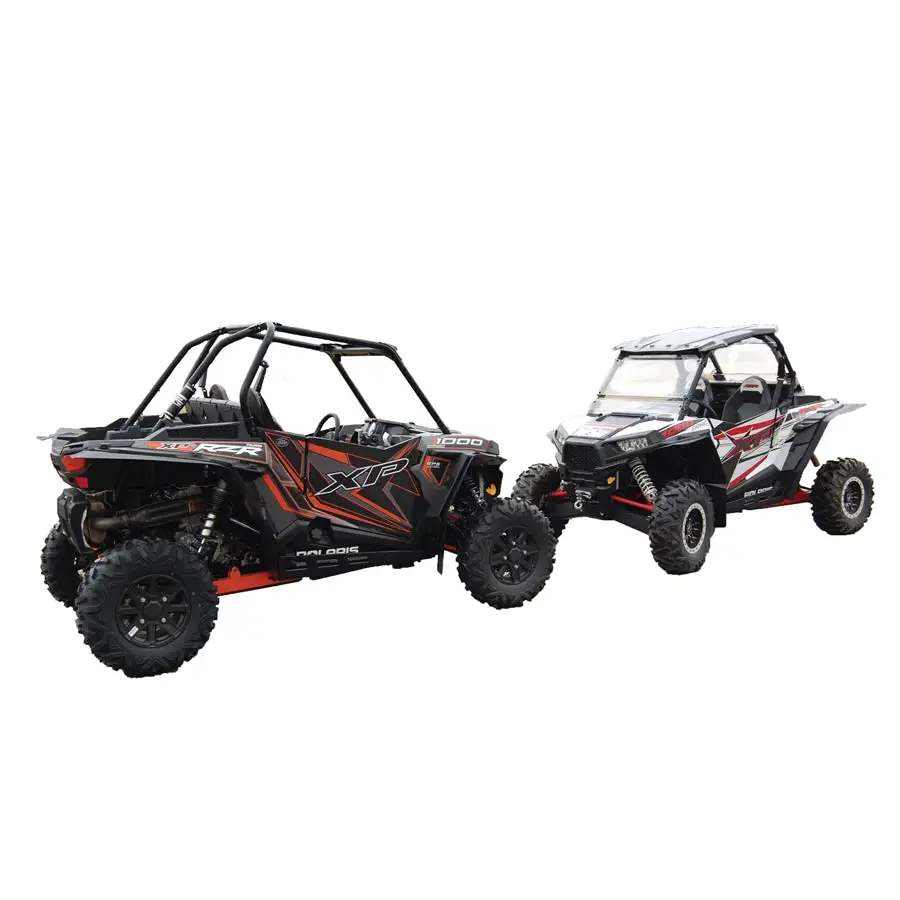 Trail Armor GenX Slide On Two Door Graphics Kit - 2014 RZR XP 1000 Titanium Matte Metallic - Graphics
