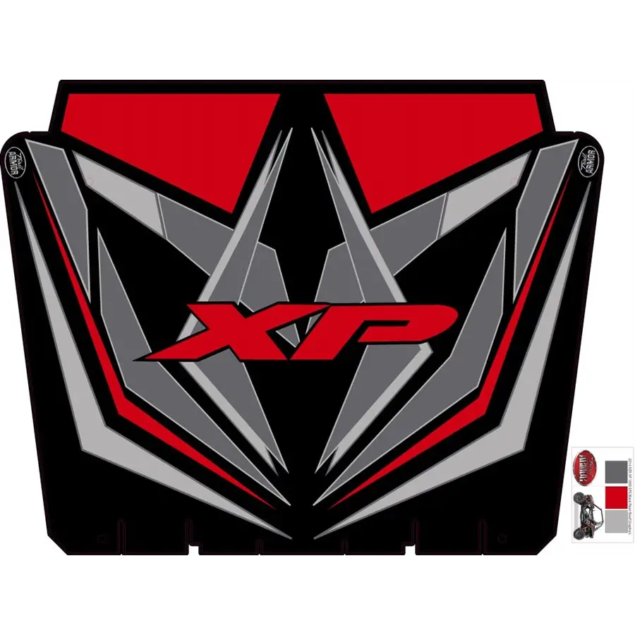 Trail Armor graphics for Polaris 2014 RZR XP 1000 Black Pearl Hard Top Roof - Roofs