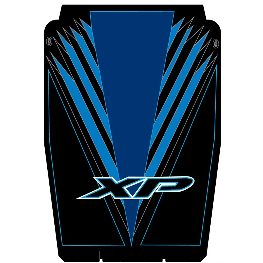 Trail Armor graphics for Polaris 2015 RZR 4 XP 1000 Voodoo Blue Hard Top Roof - Graphics