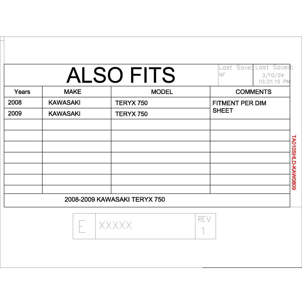 Trail Armor Kawasaki Teryx CoolFlo Windshield 2008 - 2009 - Windshields