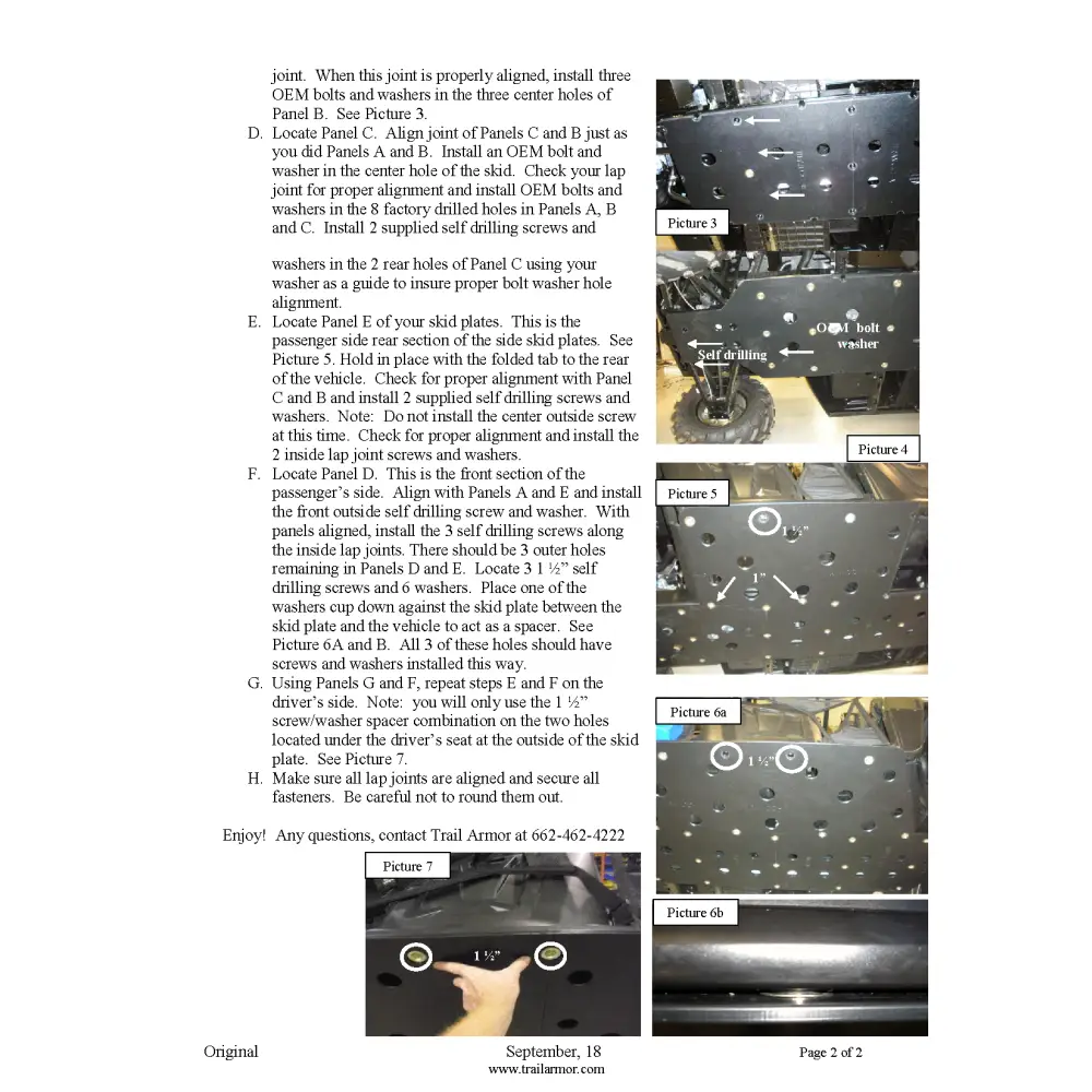 Trail Armor Polaris Ranger 800 Crew Full Skids - Skid Plates