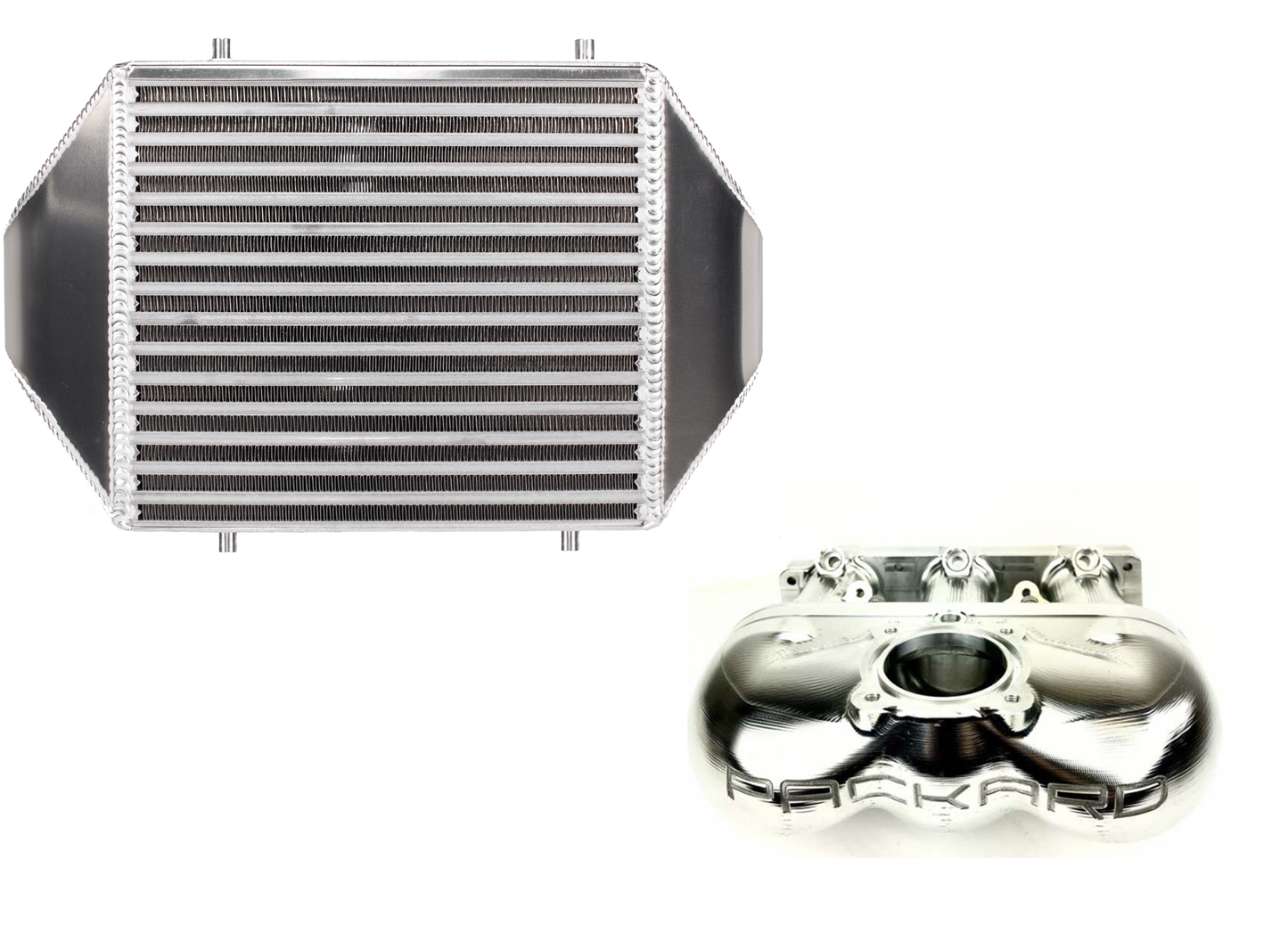 Treal Performance | 2020-2025 Can-Am X3 High Performance Intercooler Kit For Packard Intake Manifold - No Piping / Yes