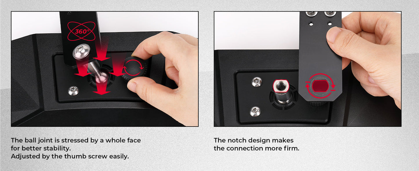 Upgraded Rear View Mirror Fit Polaris Ranger