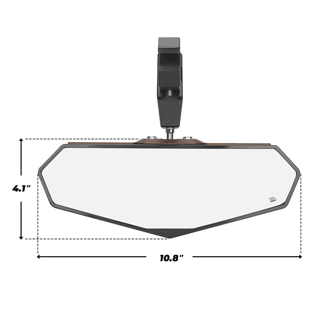 UTV Rear View Mirror for 1.6’’-2’’ Roll Bar Cages
